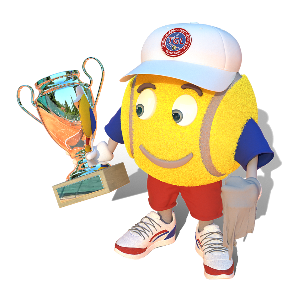 Maskottchen Clubmeisterschaft Pokal